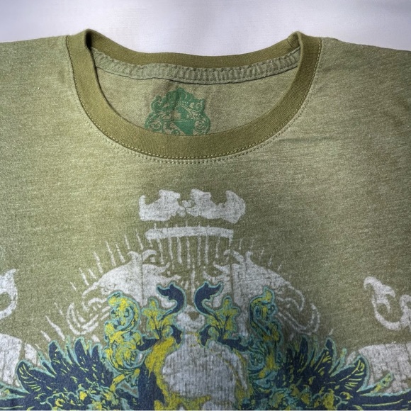 Women’s Green Grunge T shirt | Short Sleeve | Medium - Picture 8 of 8